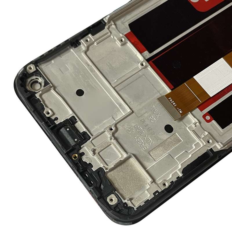 For OnePlus Nord N200 5G DE2118 Digitizer Full Assembly with Frame OEM LCD Screen (Black)