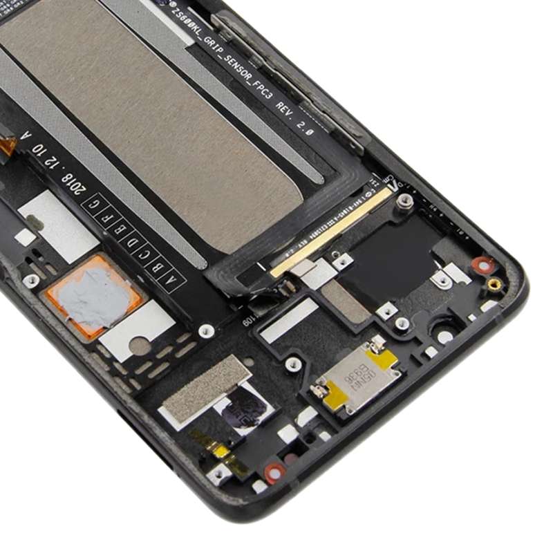 For OnePlus Nord N200 5G DE2118 Digitizer Full Assembly with Frame OEM LCD Screen (Black)