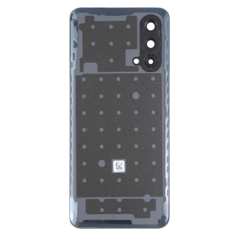 For OnePlus Nord CE 5G Battery Back Cover with Camera Lens Cover (Black)