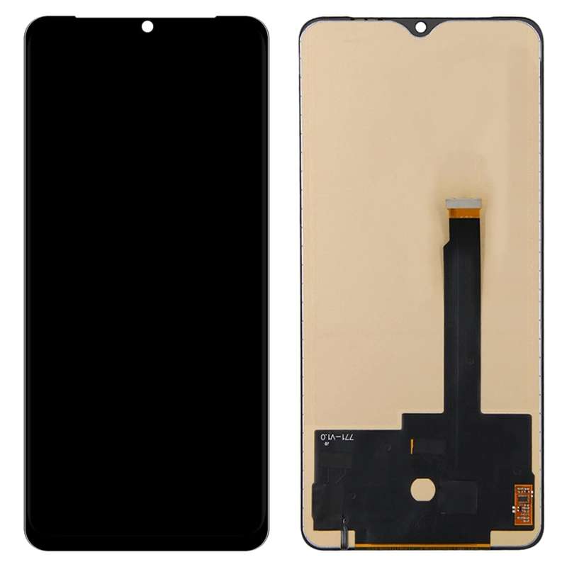 For OnePlus 7T HD1901 HD1903 HD1900 TFT Material LCD Screen and Digitizer Full Assembly (Black)
