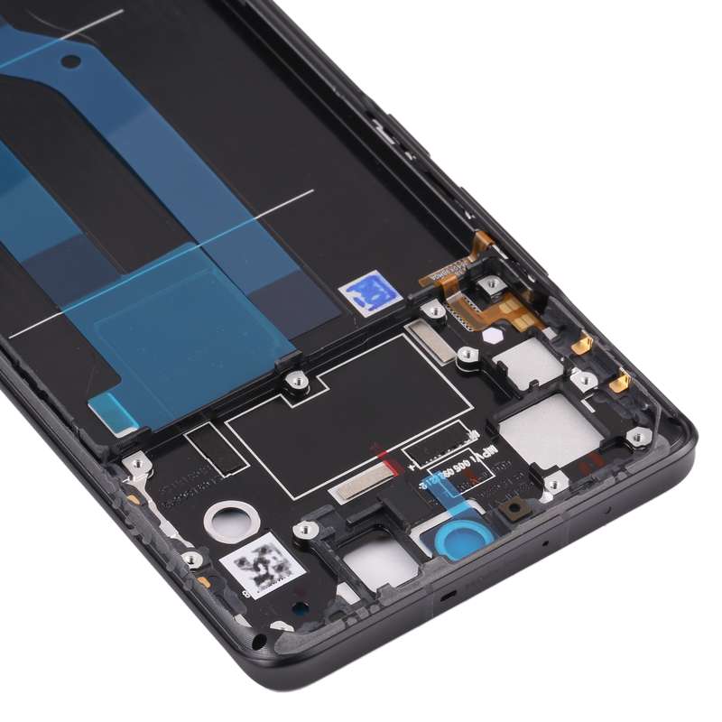 Original Front Housing LCD Frame Bezel Plate for Xiaomi 11T / 11T Pro 21081111RG 2107113SG (Black)