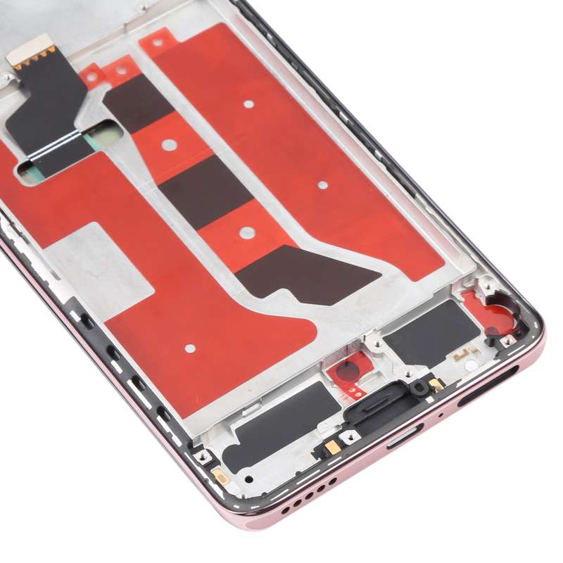 Original OLED LCD Screen for Honor 50 Digitizer Full Assembly with Frame(Black)