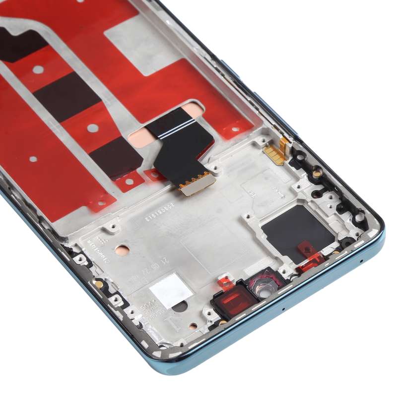 Original OLED LCD Screen for Honor 50 Digitizer Full Assembly with Frame(Black)
