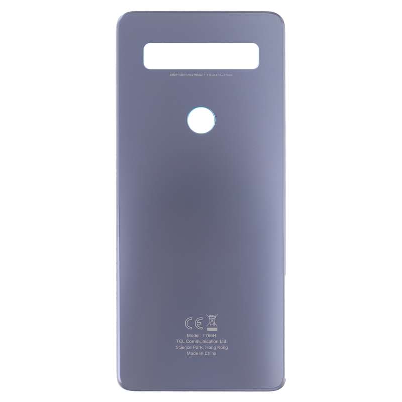 Original Battery Back Cover for TCL 10 SE T766H_EEA(Silver)