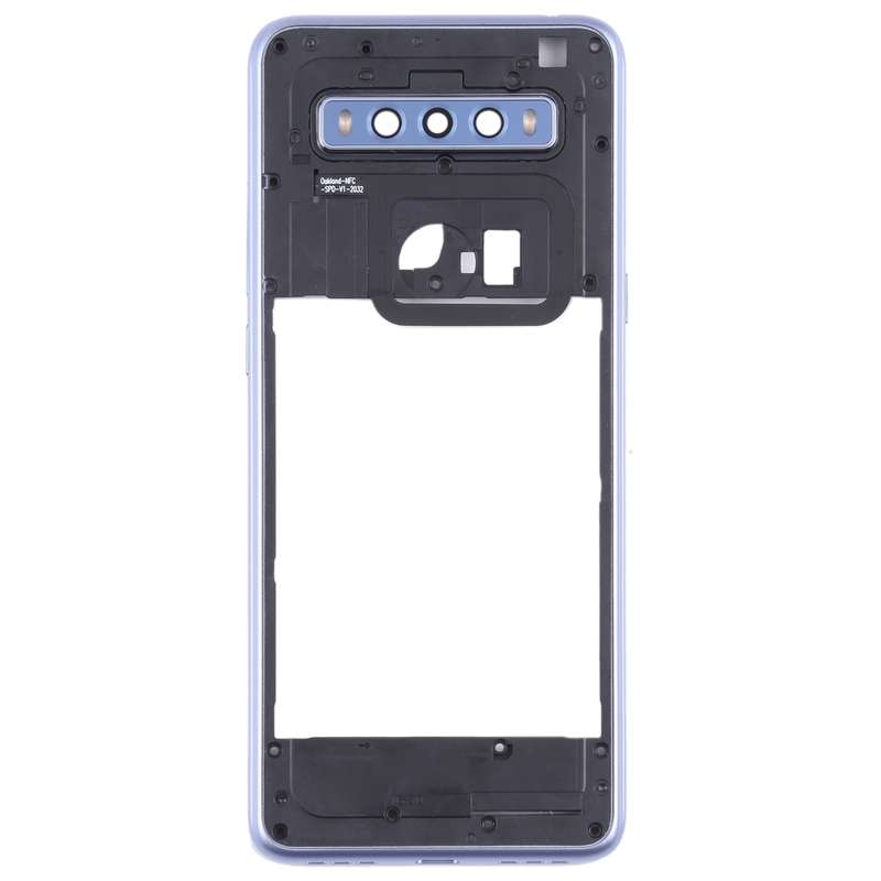 Original Middle Frame Bezel Plate for TCL 10 SE T766H_EEA(Blue)