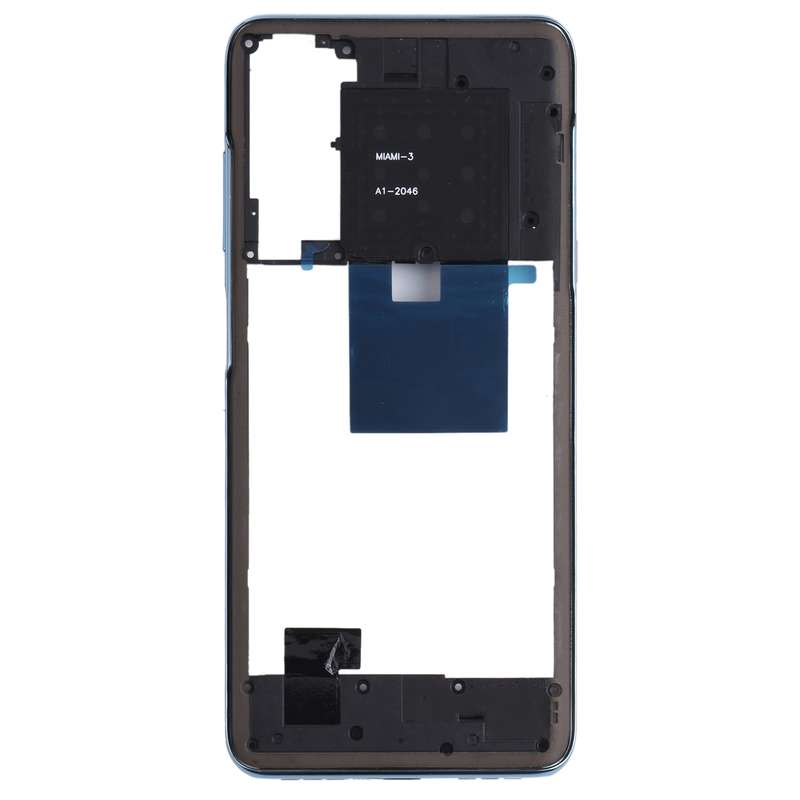 Original Middle Frame Bezel Plate for TCL 20L / 20 Lite T774H, T774B (Black)