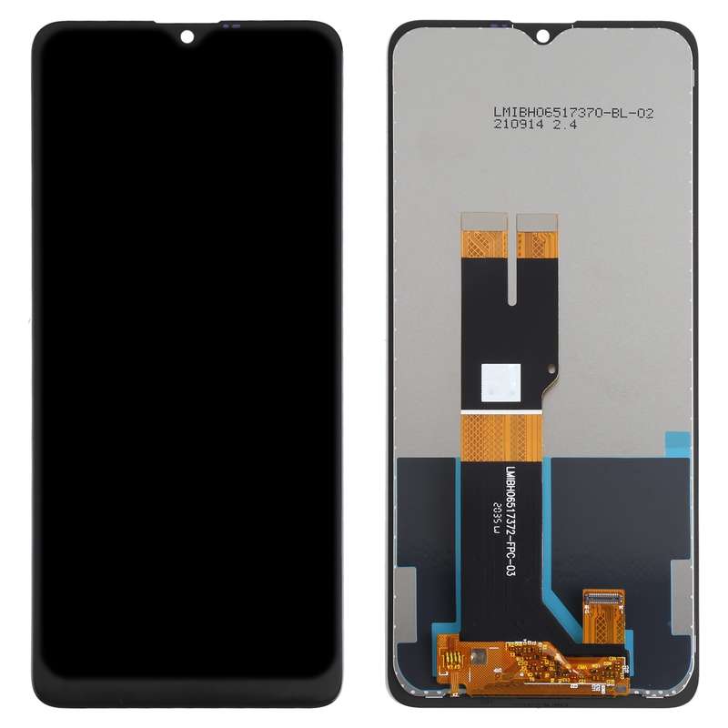 LCD Screen and Digitizer Full Assembly for Nokia 2.4 TA-1277 TA-1275 TA-1274 TA-1270(Black)