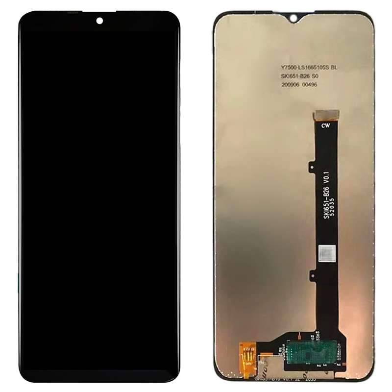 OEM LCD Screen for ZTE Blade V30 Vita 8030 with Digitizer Full Assembly (Black)