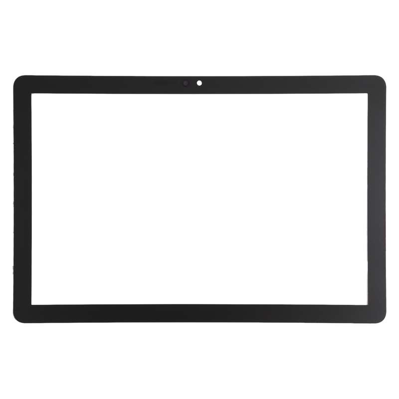Front Screen Outer Glass Lens for Amazon Fire HD 10 (2021) T76N2B T76N2P (Black)