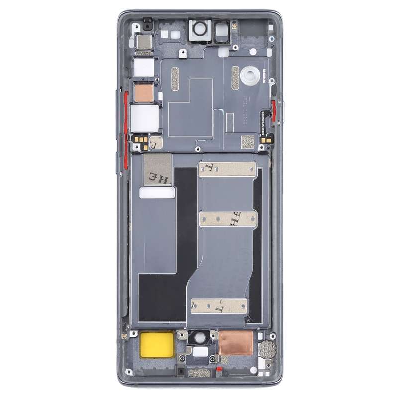 Original Front Housing LCD Frame Bezel Plate for TCL 20 Pro 5G (Blue)