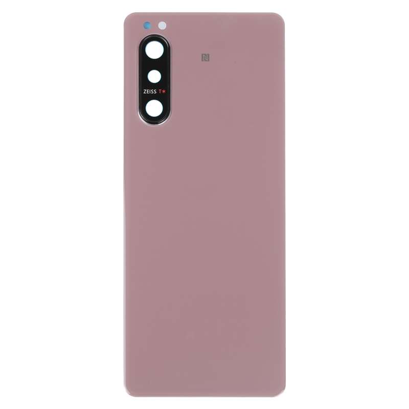 Battery Back Cover with Camera Lens Cover for Sony Xperia 5 II(Pink)