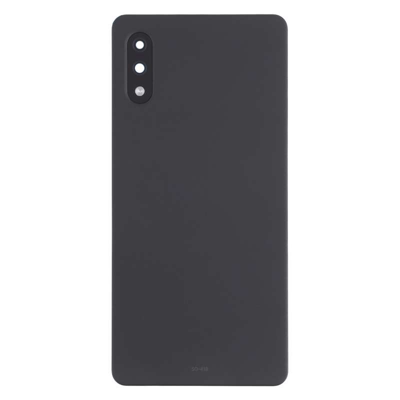 Battery Back Cover with Camera Lens Cover for Sony Xperia Ace II SO-41B(White)