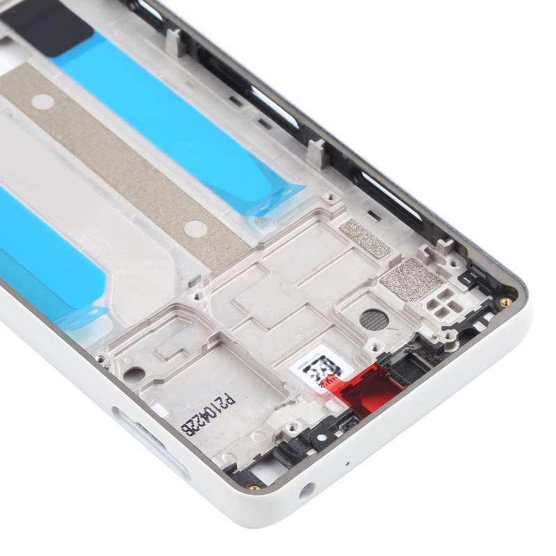 Battery Back Cover with Camera Lens Cover for Sony Xperia Ace II SO-41B(White)