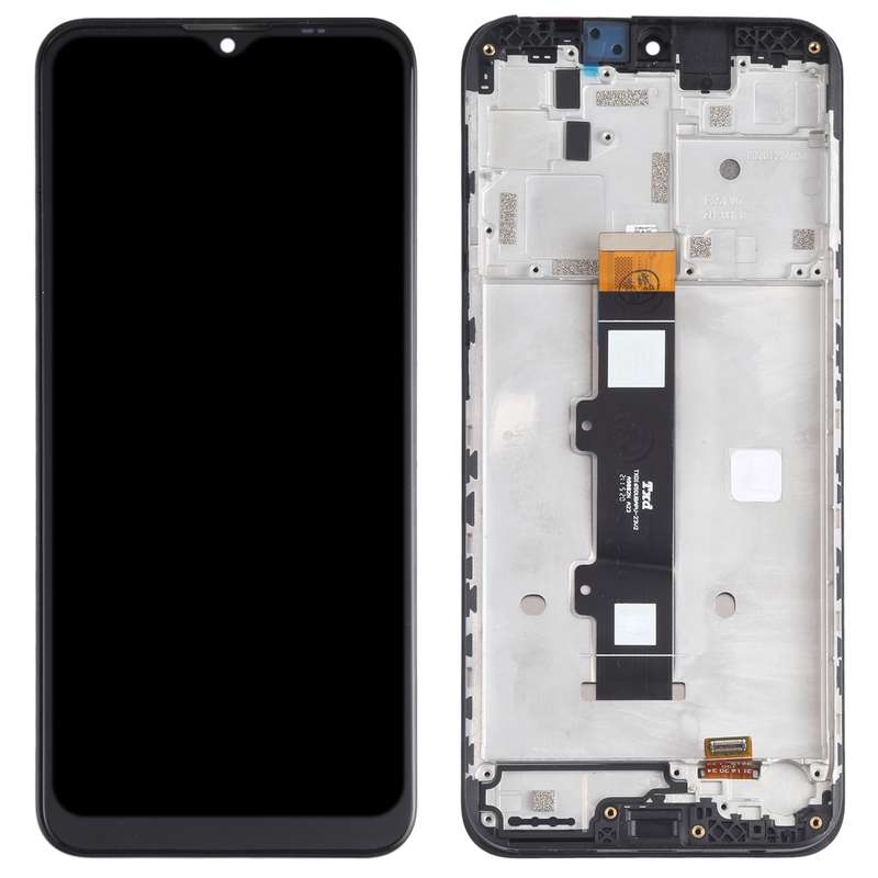 TFT LCD Screen for Motorola Moto G20 XT2128-1 XT2128-2 Digitizer Full Assembly with Frame (Black)