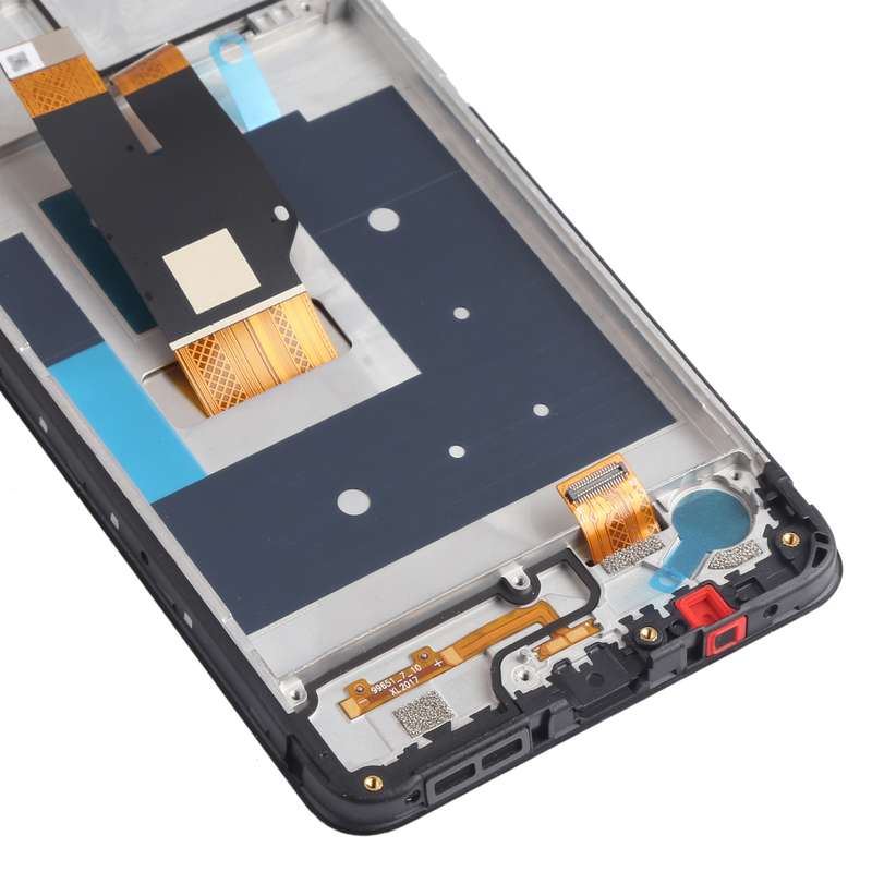 LCD Screen and Digitizer Full Assembly with Frame for Nokia 2.4 TA-1277 TA-1275 TA-1274 TA-1270(Blac