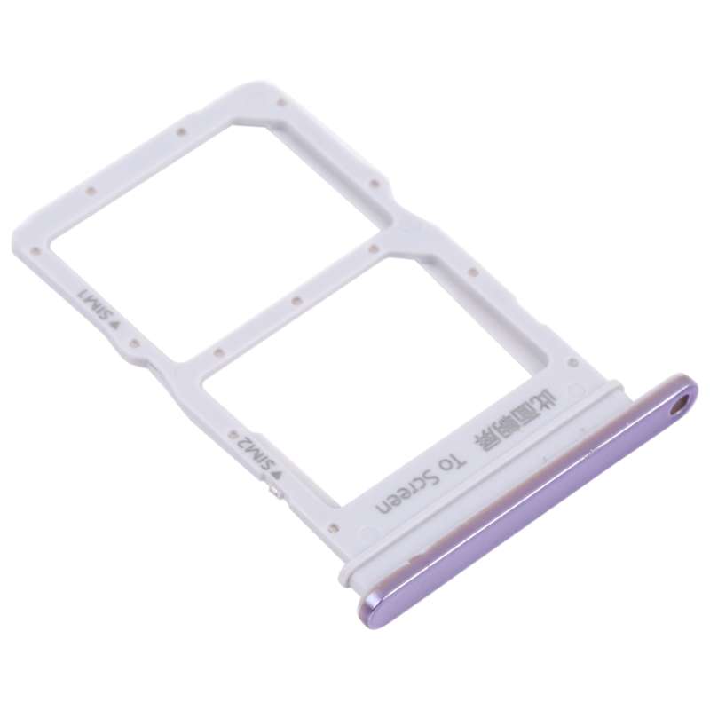 SIM Card Tray + SIM Card Tray for Huawei Nova 8 (Silver)