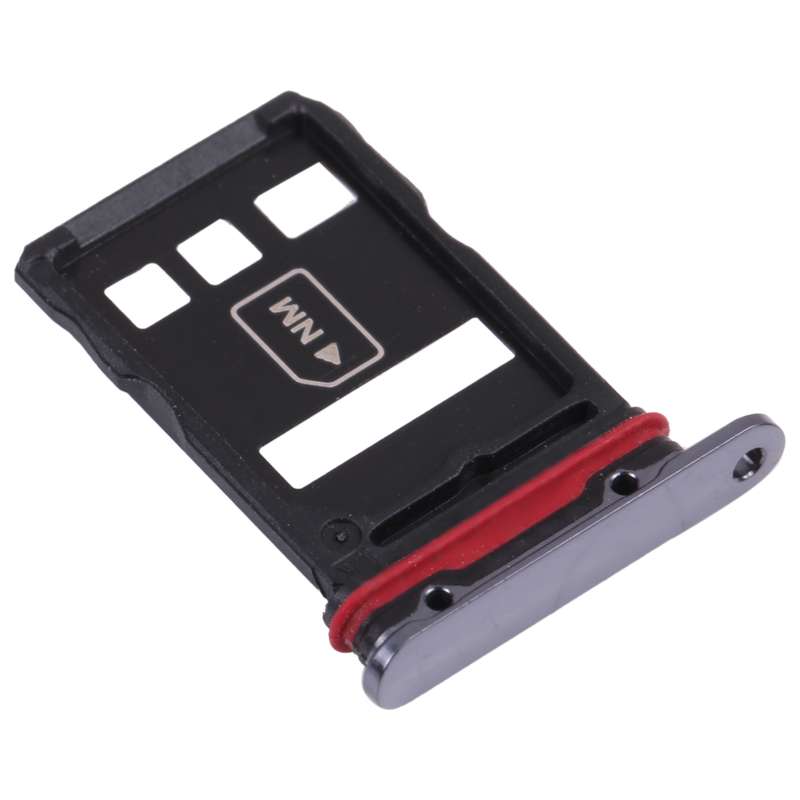 SIM Card Tray + NM Card Tray for Huawei Mate 40 Pro+ (Silver)