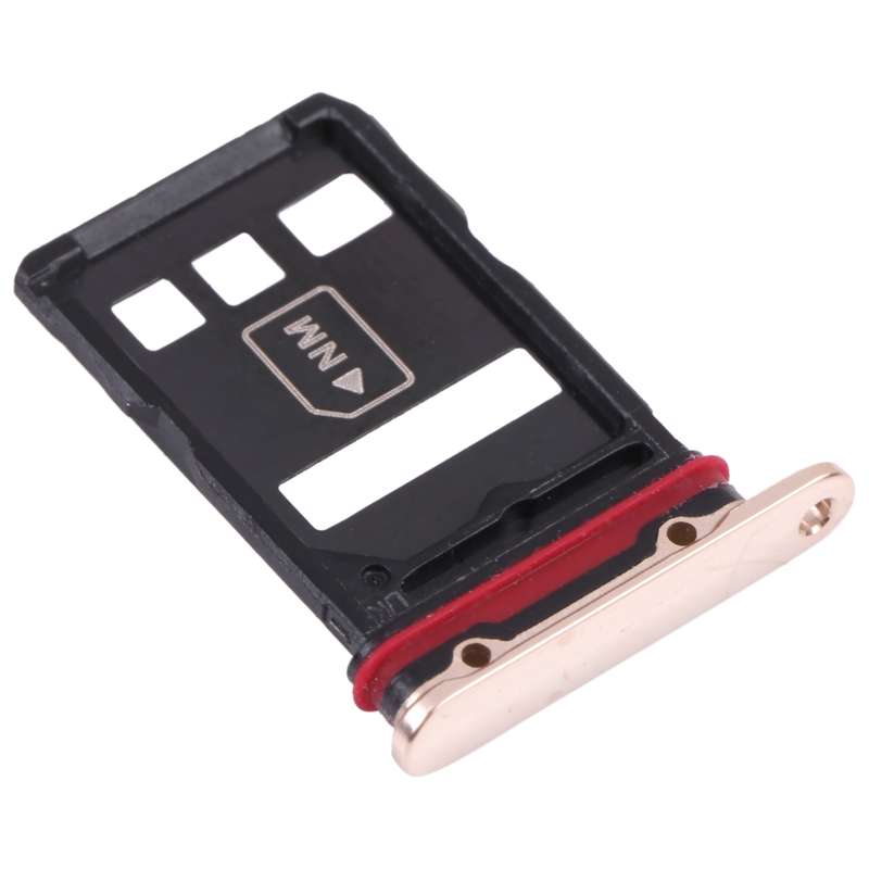 SIM Card Tray + NM Card Tray for Huawei Mate 40 Pro+ (Silver)