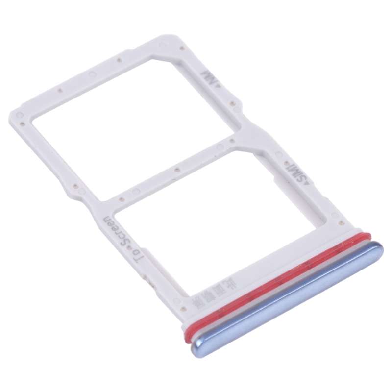 SIM Card Tray + NM Card Tray for Huawei nova 7 SE 5G Youth (Blue)