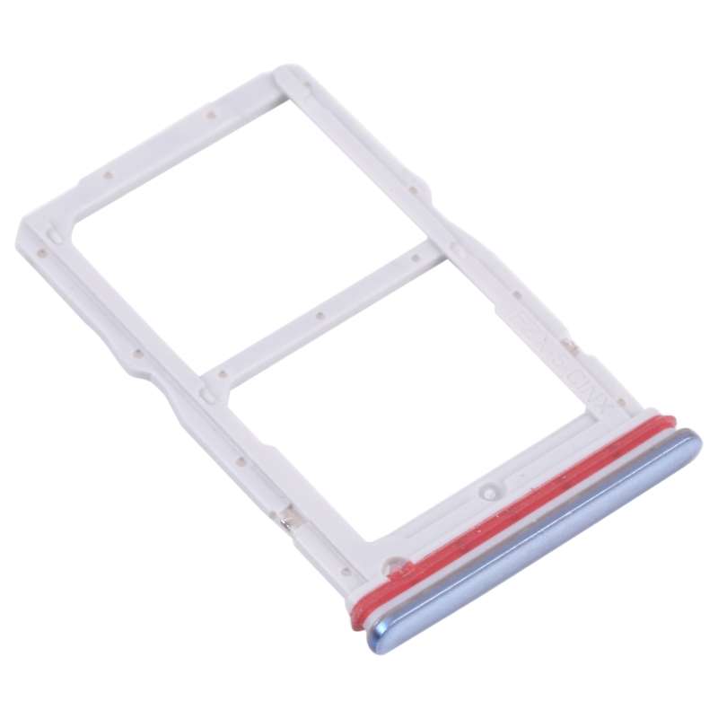 SIM Card Tray + NM Card Tray for Huawei nova 7 SE 5G Youth (Blue)