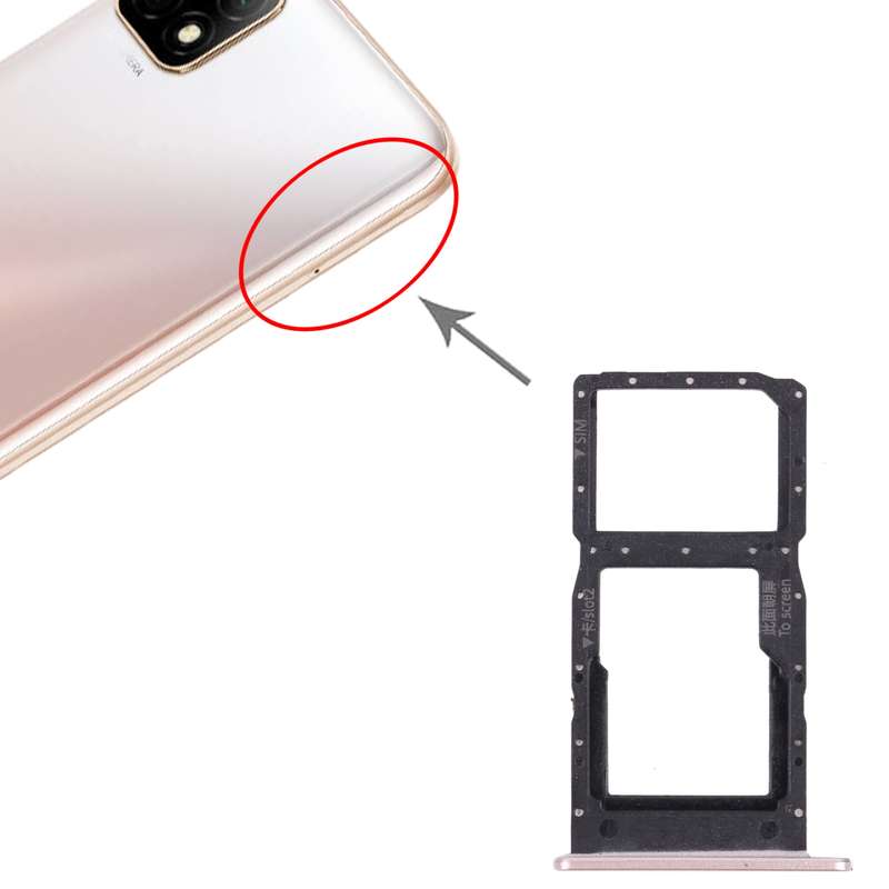 SIM Card Tray + SIM Card Tray / Micro SD Card Tray for Huawei Enjoy 20 5G (Green)