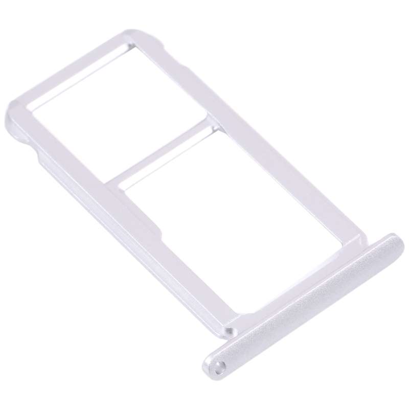 SIM Card Tray + SIM Card Tray / Micro SD Card Tray for Honor 9X Lite (Silver)