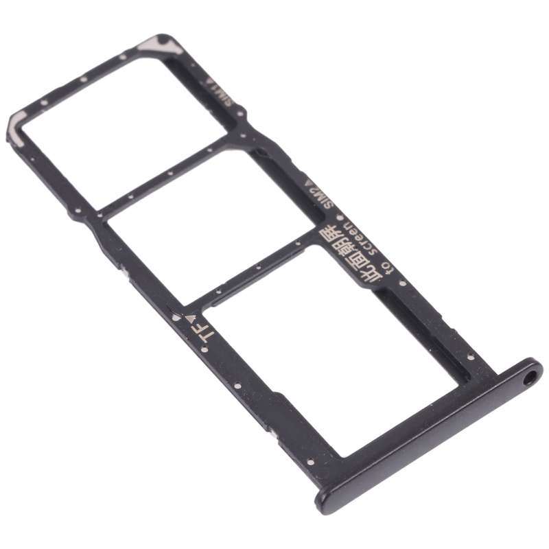 SIM Card Tray + SIM Card Tray + Micro SD Card Tray for Honor 9A(Blue)