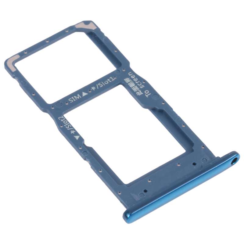 SIM Card Tray + SIM Card Tray / Micro SD Card Tray for Huawei P Smart (2019)(Purple)