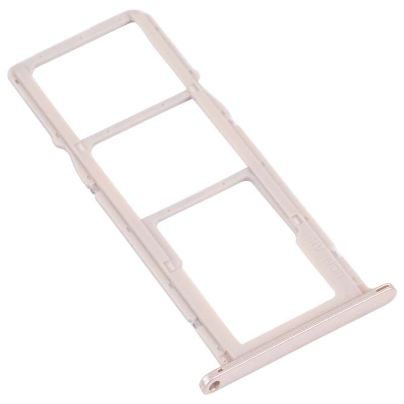SIM Card Tray + SIM Card Tray + Micro SD Card Tray for Huawei Y5 lite (2018) (Silver)
