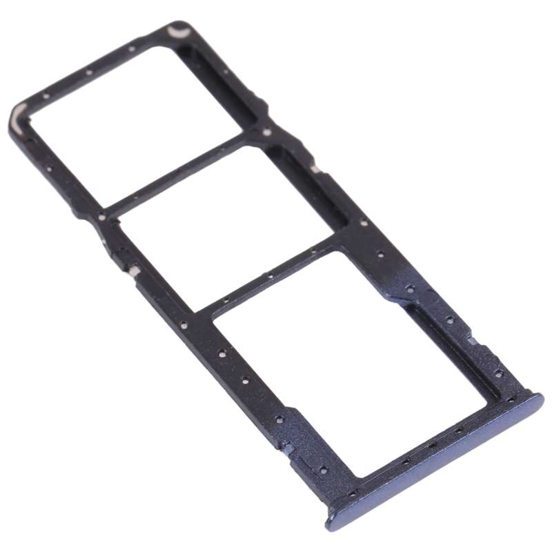 SIM Card Tray + SIM Card Tray + Micro SD Card Tray for Huawei Y9 (2018) (Black)