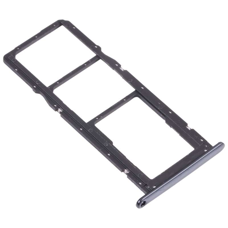 SIM Card Tray + SIM Card Tray + Micro SD Card Tray for Huawei Y6 (2018) (Black)