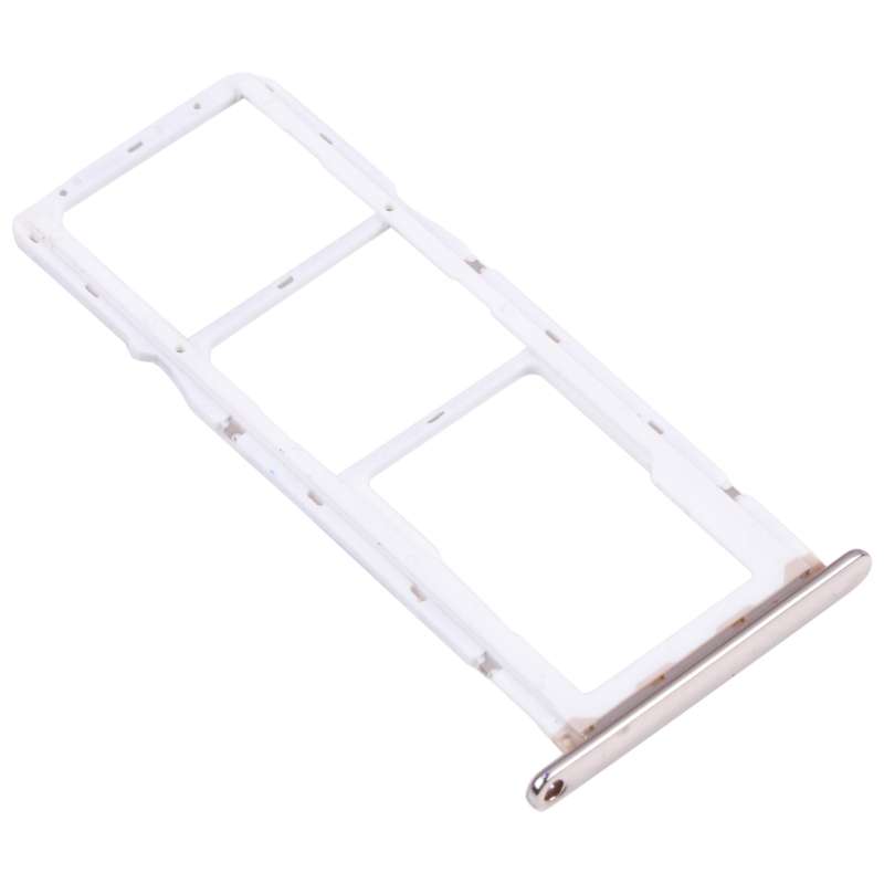 SIM Card Tray + SIM Card Tray + Micro SD Card Tray for Huawei Y6 (2018) (Silver)