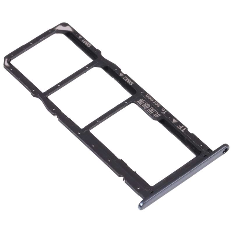 SIM Card Tray + SIM Card Tray + Micro SD Card Tray for Honor 7A Pro (Silver)