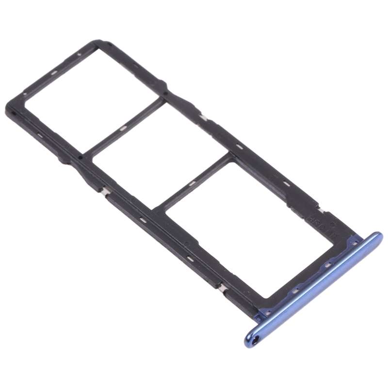 SIM Card Tray + SIM Card Tray + Micro SD Card Tray for Honor 7A Pro (Silver)
