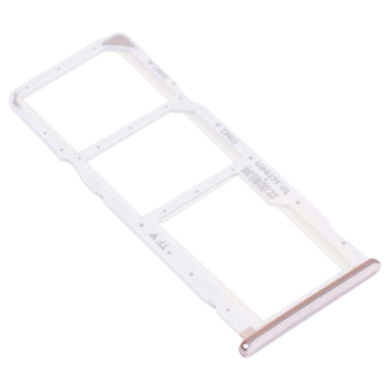 SIM Card Tray + SIM Card Tray + Micro SD Card Tray for Huawei Nova 2 Lite / Y7 Prime (2018) (Black)