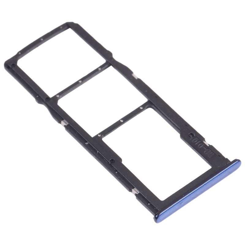 SIM Card Tray + SIM Card Tray + Micro SD Card Tray for Huawei Y7 Pro 2018 (Black)