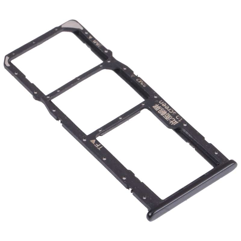 SIM Card Tray + SIM Card Tray + Micro SD Card Tray for Huawei Enjoy 8 (Blue)