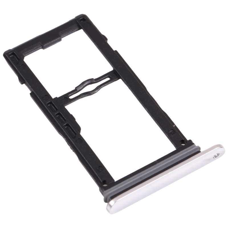 Nano SIM Card Tray + Nano SIM Card Tray / Micro SD Card Tray for LG G8S ThinQ LMG810, LM-G810, LMG81