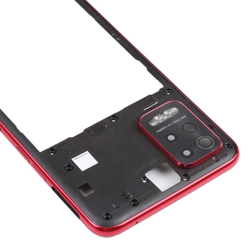 Middle Frame Bezel Plate for LG Q52 / K62 (Silver)