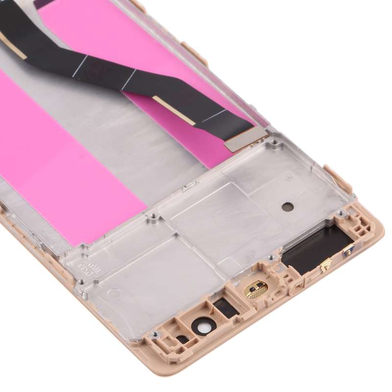 OLED LCD Screen for Huawei P9 Plus Digitizer Full Assembly with Frame(Gold)