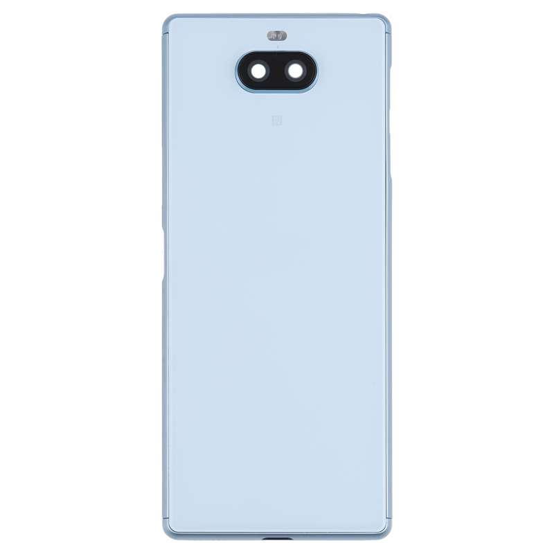 For Sony Xperia 8 Battery Back Cover with Middle Frame & Camera Lens Cover(Black)