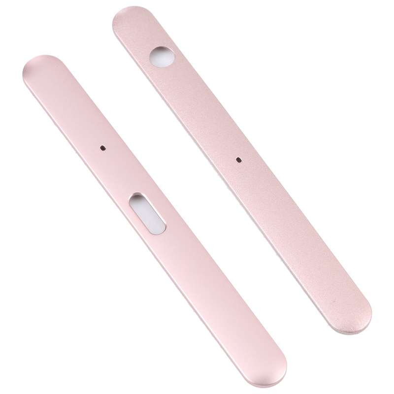 1 Pair Upper and Lower Part Sidebar For Sony Xperia XZ1(Gold)