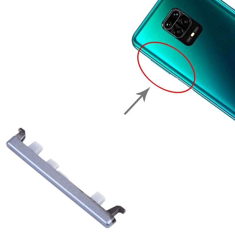 Volume Control Button for Xiaomi Redmi Note 9S / Redmi Note 9 Pro Max / Redmi Note 9 Pro(India) (Bla