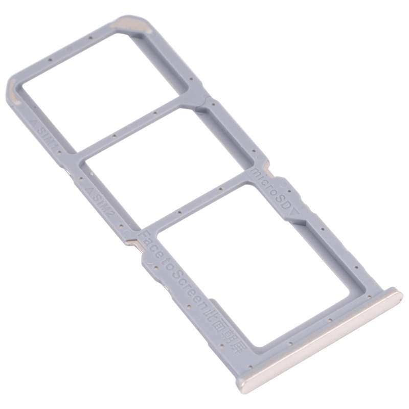 For OPPO A16 / A16S CPH2269 CPH2271 SIM Card Tray + SIM Card Tray + Micro SD Card Tray (Black)