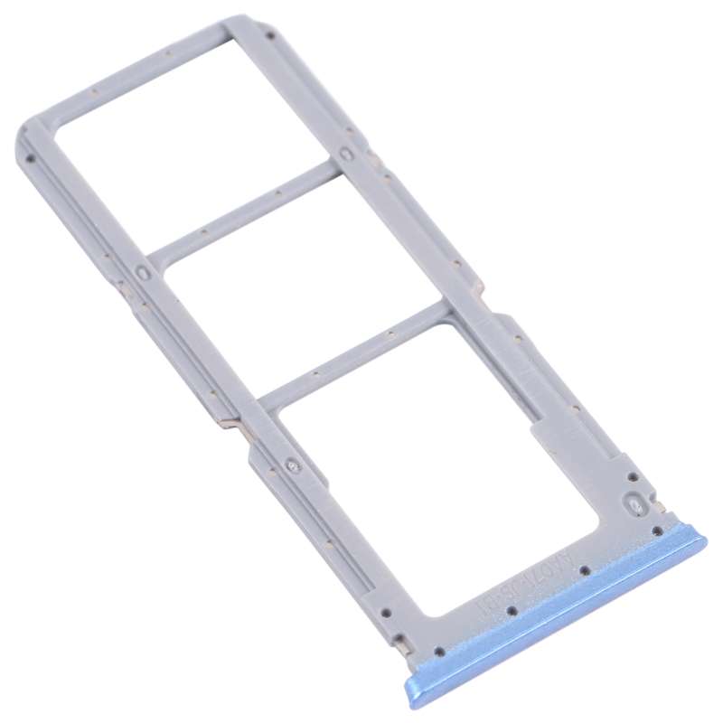 For OPPO A54S CPH2273 SIM Card Tray + SIM Card Tray + Micro SD Card Tray (Black)