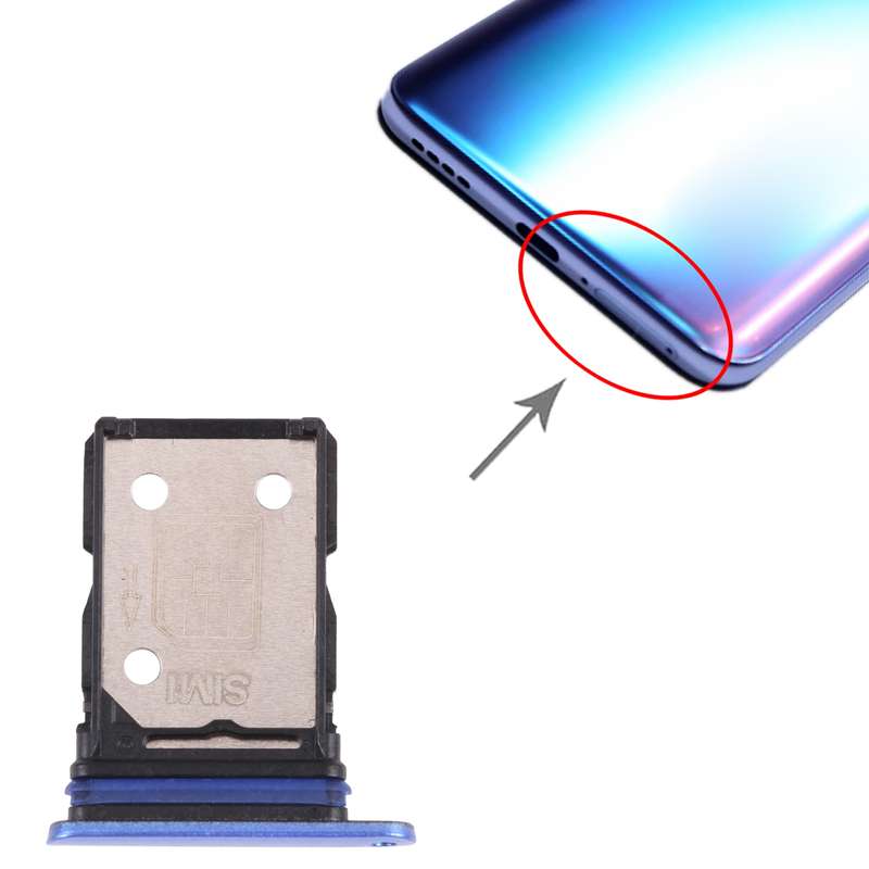 For OPPO Realme X7 RMX2176 SIM Card Tray + SIM Card Tray (Gold)