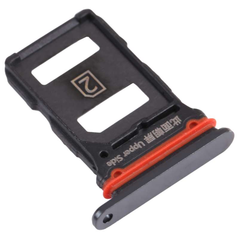 For vivo iQOO 3 5G SIM Card Tray + SIM Card Tray (Black)