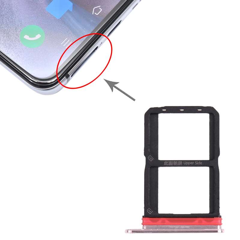 For vivo iQOO 3 5G SIM Card Tray + SIM Card Tray (Black)