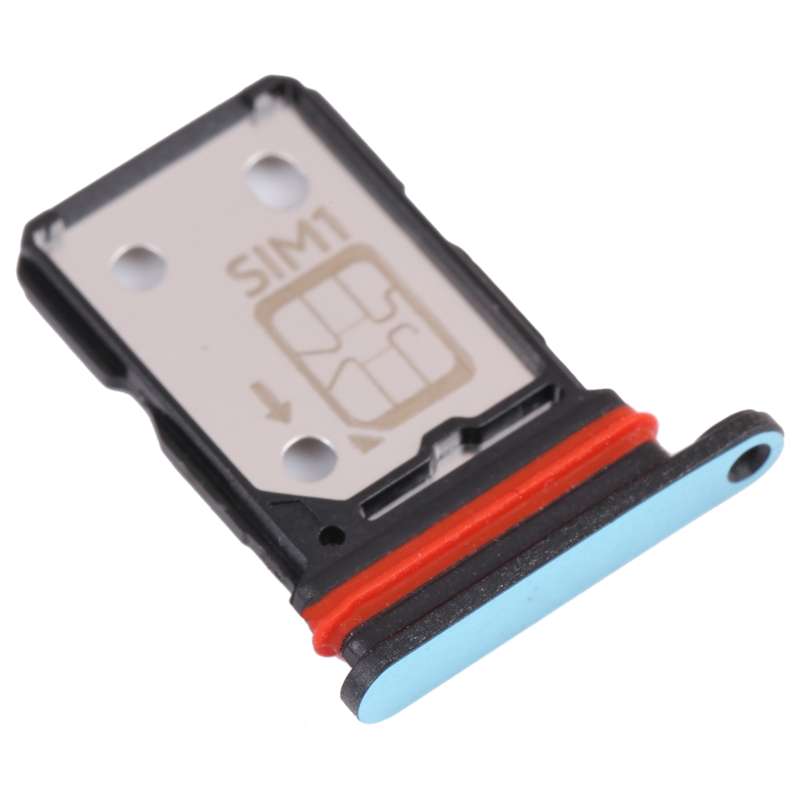 For vivo iQOO Z5 SIM Card Tray + SIM Card Tray (Black)