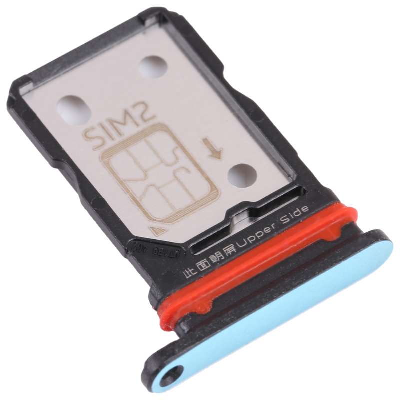 For vivo iQOO Z5 SIM Card Tray + SIM Card Tray (Black)